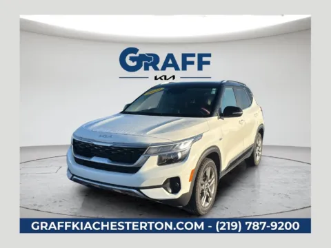 White 2022 Kia Seltos S for sale in Burns Harbor, IN