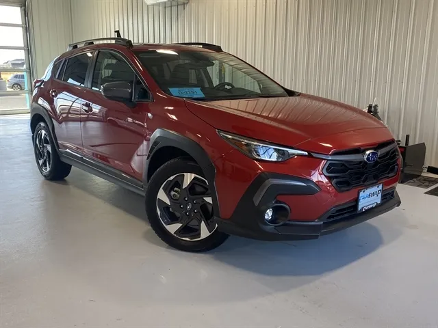 Red 2024 Subaru Crosstrek Limited for sale in Tea, SD