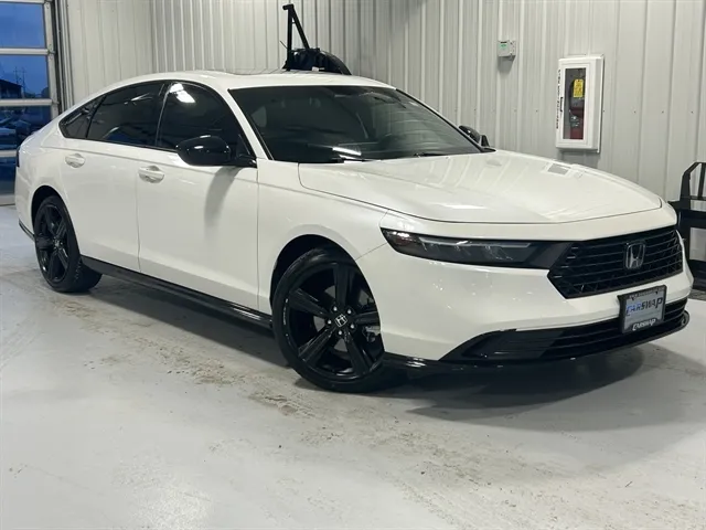 White 2023 Honda Accord Hybrid Sport-L for sale in Tea, SD