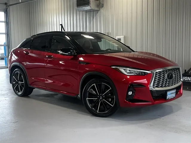 Red 2022 INFINITI QX55 SENSORY for sale in Tea, SD