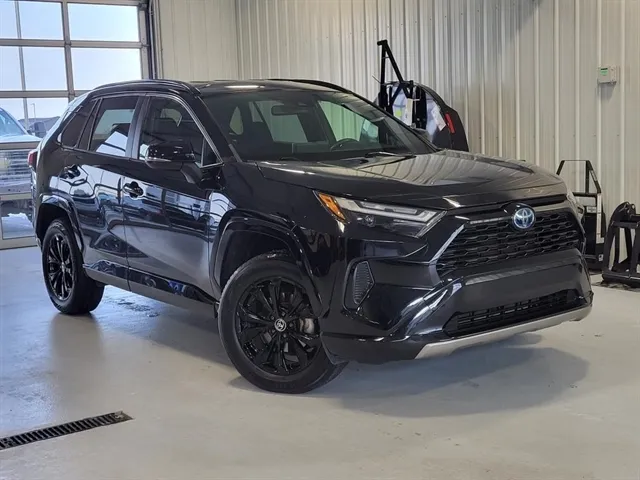 Black 2023 Toyota RAV4 Hybrid SE for sale in Tea, SD