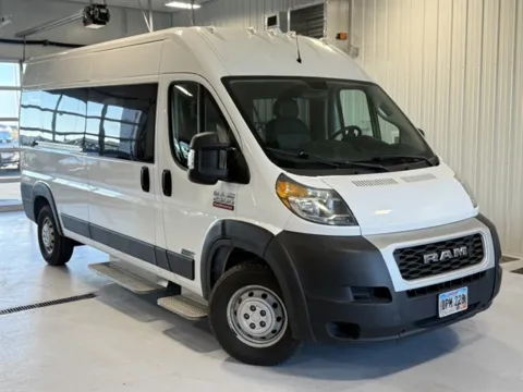 White 2019 Ram ProMaster 2500 Window Van High Roof for sale in Tea, SD