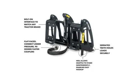 Photos of 2025 Ignite 60" Compact Tractor Grapple for sale in Tea, SD at Car Swap