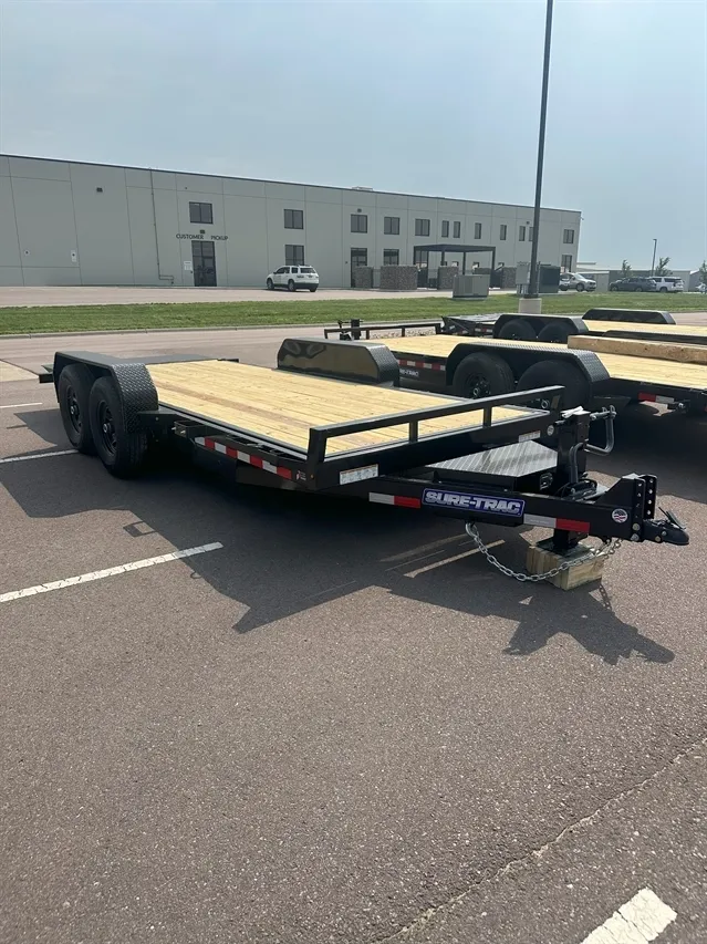 Black 2026 SURE-TRAC 7 X 18 TILT BED for sale in Tea, SD