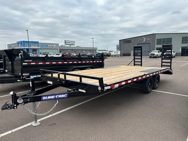 Black 2025 SURE-TRAC 8.5 X 17 +3 LOWPROFILE BEAVERTAIL DECKOVER 10K for sale in Tea, SD
