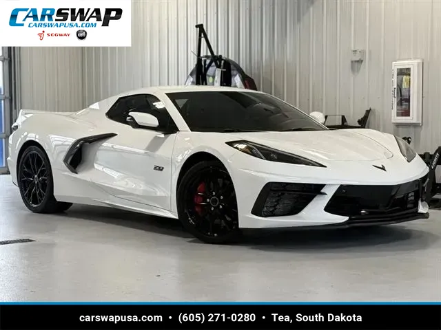 White 2023 Chevrolet Corvette Stingray for sale in Tea, SD
