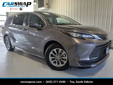 Gray 2021 Toyota Sienna LE for sale in Tea, SD