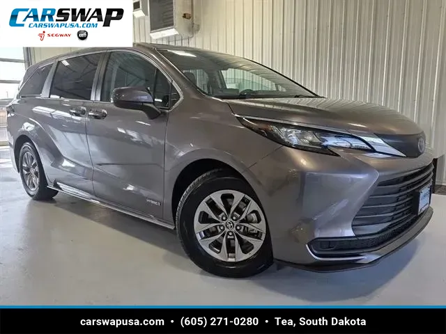 Gray 2021 Toyota Sienna LE for sale in Tea, SD