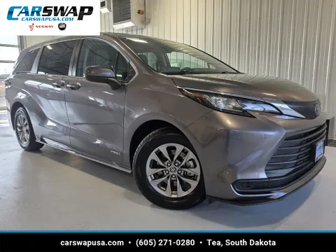 Gray 2021 Toyota Sienna LE for sale in Tea, SD