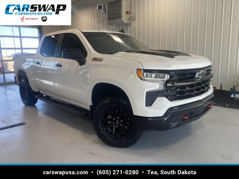 White 2023 Chevrolet Silverado 1500 LT Trail Boss for sale in Tea, SD