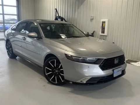 Silver 2023 Honda Accord Hybrid Touring for sale in Tea, SD