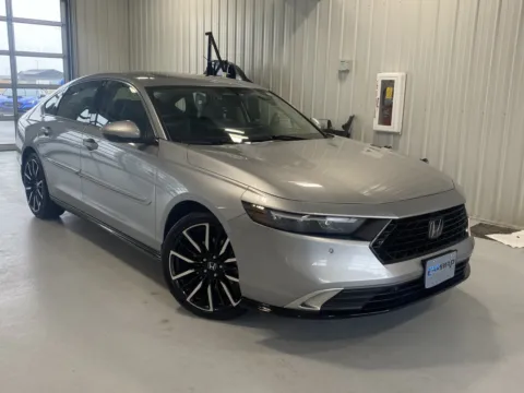 Silver 2023 Honda Accord Hybrid Touring for sale in Tea, SD