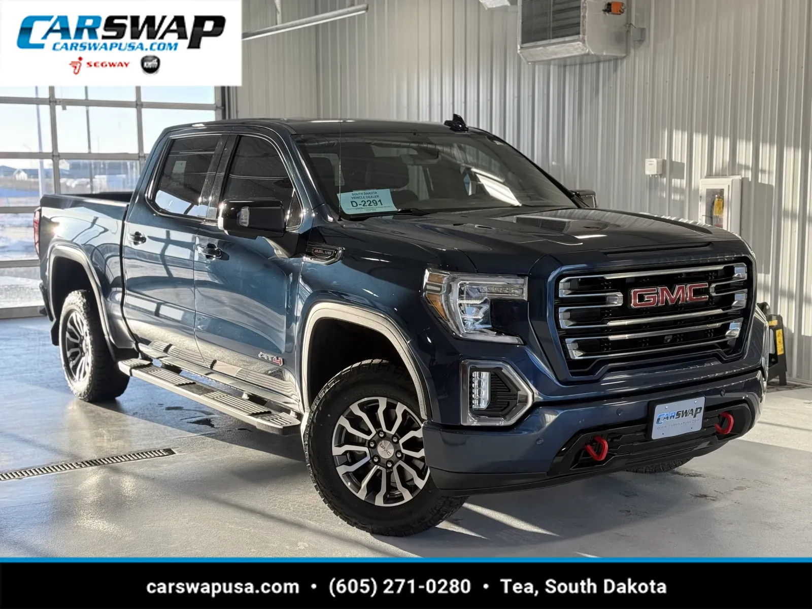 Blue 2019 GMC Sierra 1500 AT4 for sale in Tea, SD