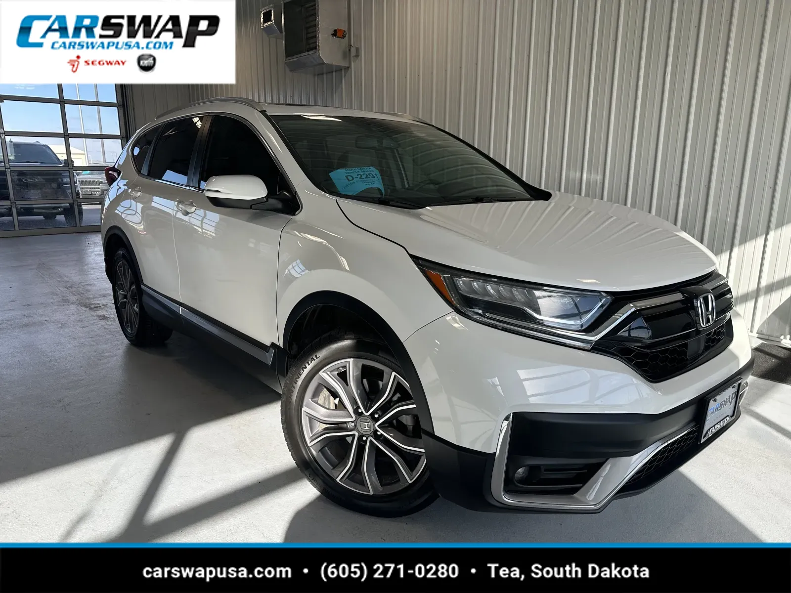 White 2020 Honda CR-V Touring for sale in Tea, SD