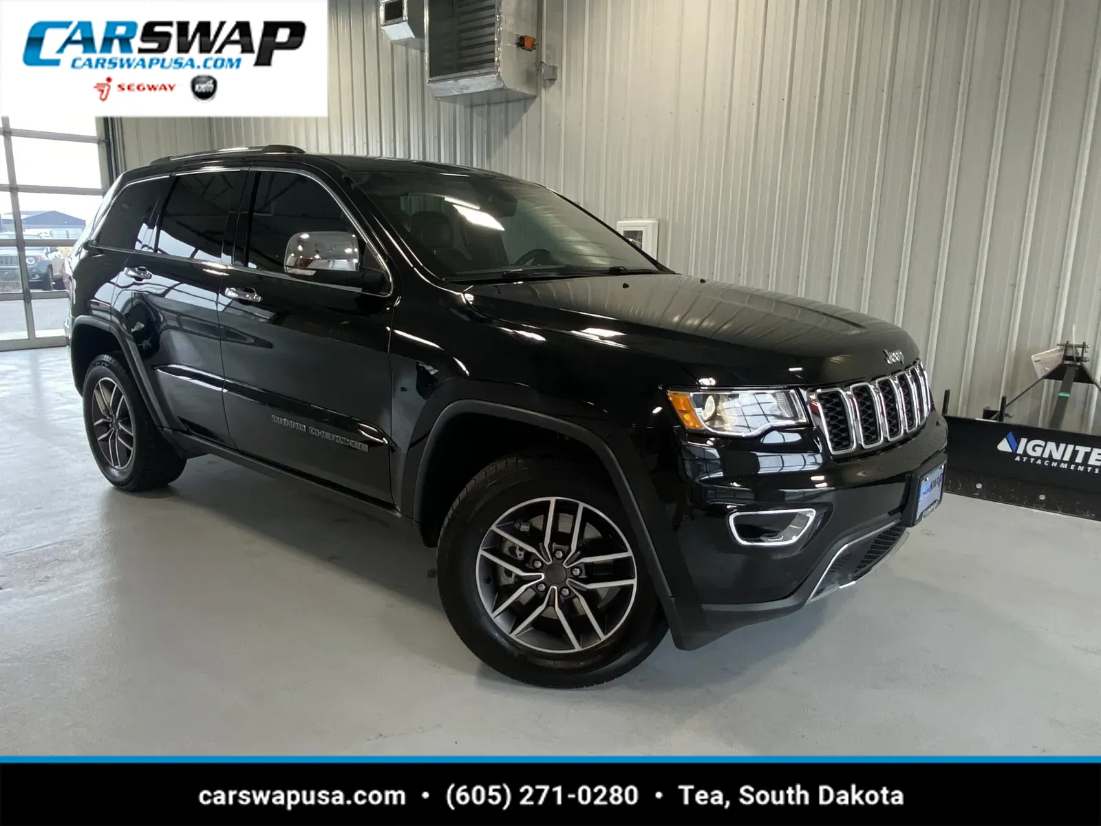 Black 2021 Jeep Grand Cherokee Limited for sale in Tea, SD