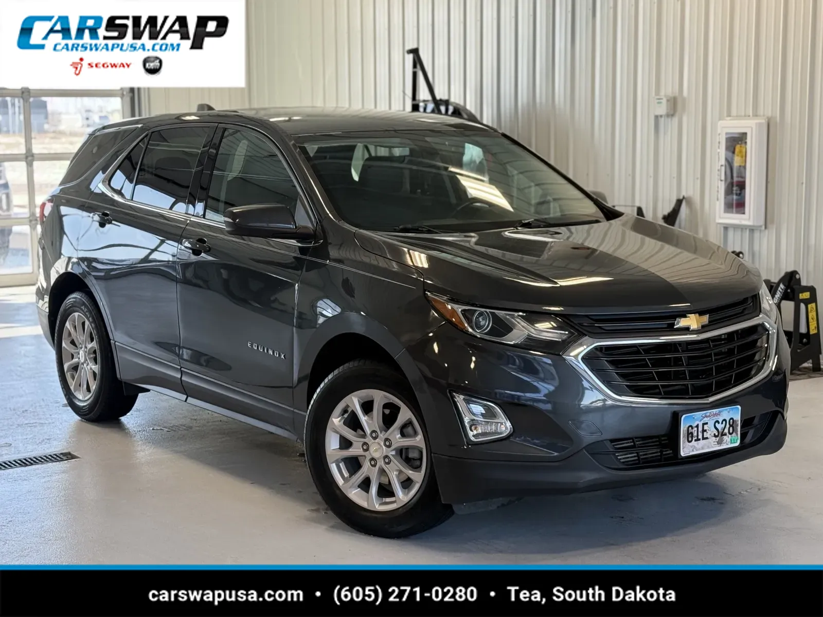 Gray 2019 Chevrolet Equinox LT for sale in Tea, SD