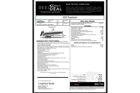 Photos of 2026 Robalo R222 Explorer for sale in Bluffton, SC at Longshore Boats Bluffton