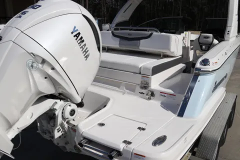 Another view of 2026 Chaparral 270 OSX for sale in Bluffton, SC at Longshore Boats Bluffton