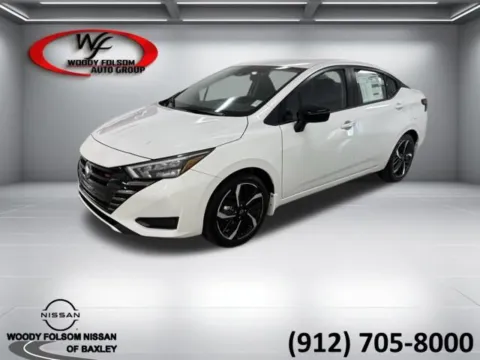 White 2025 Nissan Versa SR for sale in Baxley, GA
