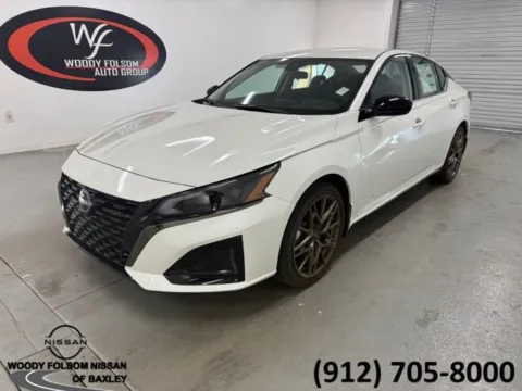 White 2025 Nissan Altima SR for sale in Baxley, GA