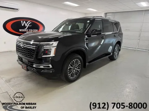 Black 2025 Nissan Armada Platinum for sale in Baxley, GA