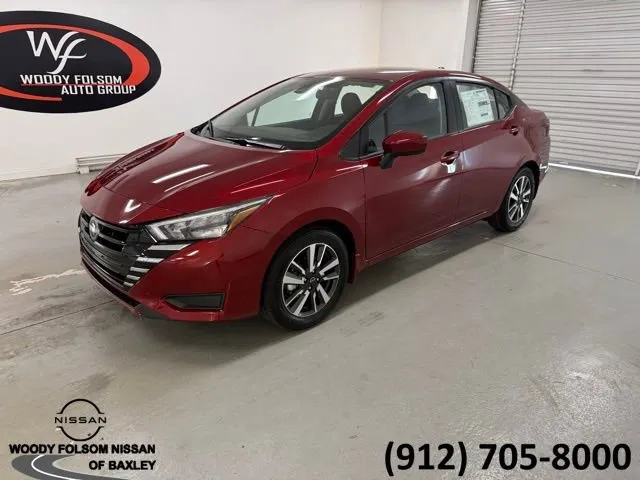 Red 2025 Nissan Versa SV for sale in Baxley, GA