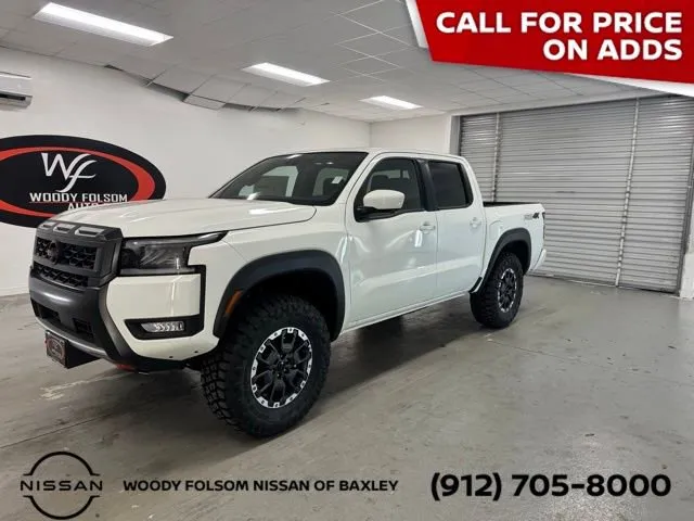 White 2026 Nissan Frontier PRO-4X for sale in Baxley, GA