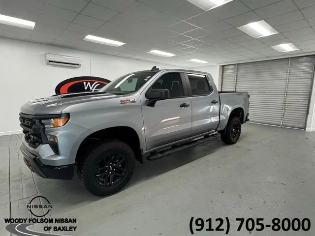 Gray 2024 Chevrolet Silverado 1500 Custom Trail Boss for sale in Baxley, GA