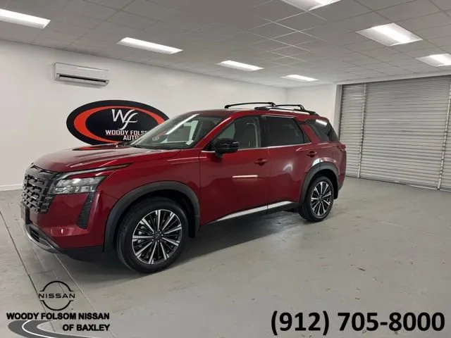 Red 2026 Nissan Pathfinder Platinum for sale in Baxley, GA