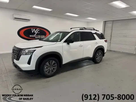 White 2026 Nissan Pathfinder SV for sale in Baxley, GA