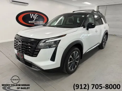 White 2026 Nissan Pathfinder Platinum for sale in Baxley, GA
