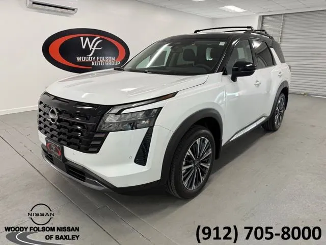 White 2026 Nissan Pathfinder Platinum for sale in Baxley, GA