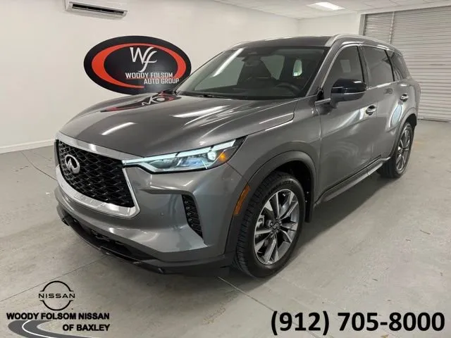 Gray 2023 INFINITI QX60 LUXE for sale in Baxley, GA