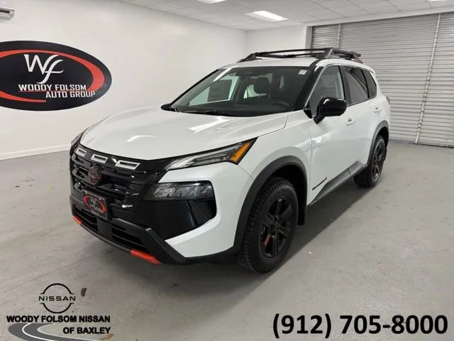 White 2026 Nissan Rogue Rock Creek for sale in Baxley, GA