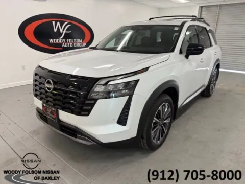 White 2026 Nissan Pathfinder Platinum for sale in Baxley, GA