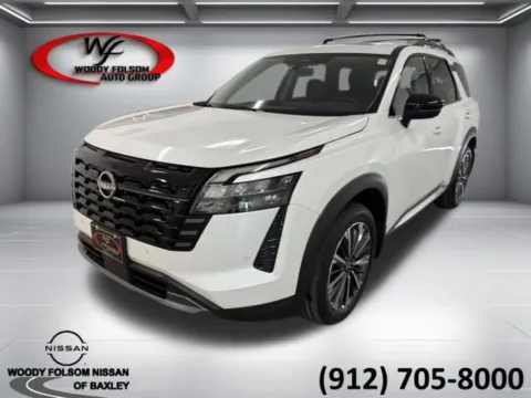 White 2026 Nissan Pathfinder Platinum for sale in Baxley, GA
