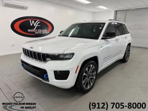 White 2022 Jeep Grand Cherokee 4xe Overland for sale in Baxley, GA