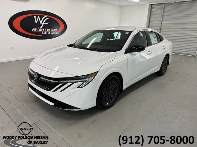 White 2026 Nissan Sentra SV for sale in Baxley, GA