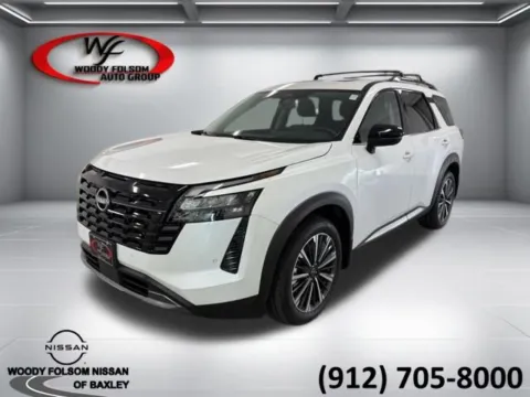 White 2026 Nissan Pathfinder Platinum for sale in Baxley, GA