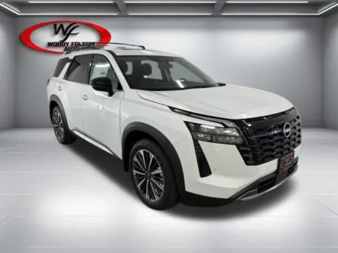 Photos of 2026 Nissan Pathfinder Platinum for sale in Baxley, GA at Woody Folsom Nissan of Baxley