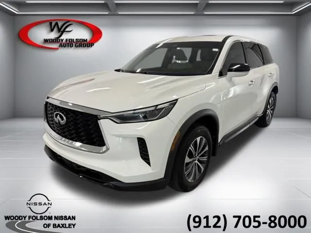White 2023 INFINITI QX60 PURE for sale in Baxley, GA