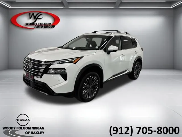 White 2026 Nissan Rogue Platinum for sale in Baxley, GA