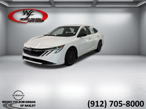 White 2026 Nissan Sentra SV for sale in Baxley, GA