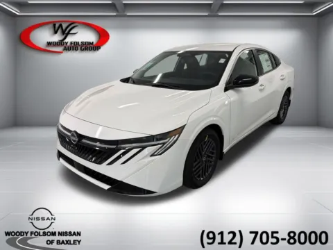 White 2026 Nissan Sentra SV for sale in Baxley, GA