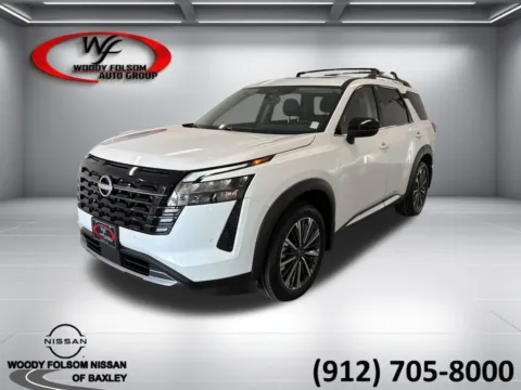 White 2026 Nissan Pathfinder Platinum for sale in Baxley, GA