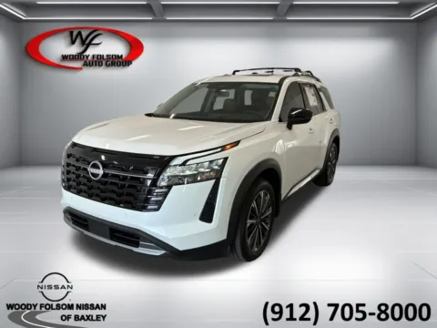White 2026 Nissan Pathfinder Platinum for sale in Baxley, GA