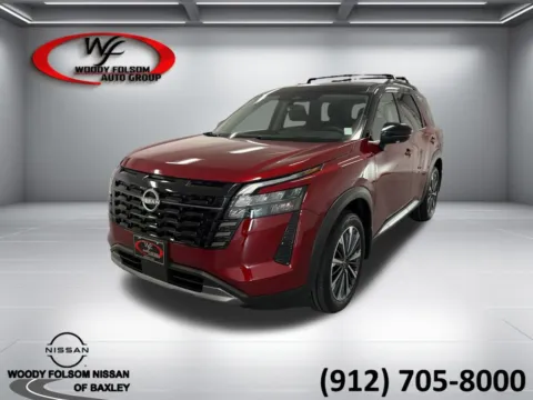 Red 2026 Nissan Pathfinder Platinum for sale in Baxley, GA