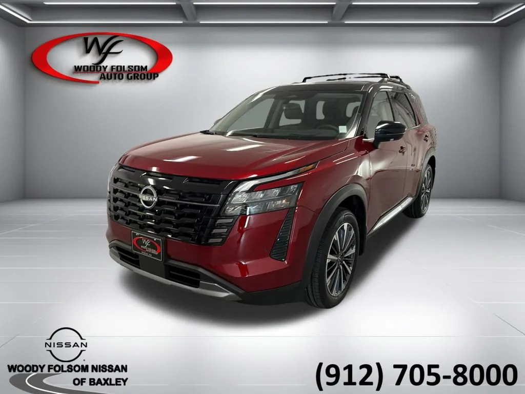 Red 2026 Nissan Pathfinder Platinum for sale in Baxley, GA