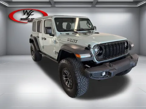 Another view of 2024 Jeep Wrangler Willys for sale in Baxley, GA at Woody Folsom Nissan of Baxley