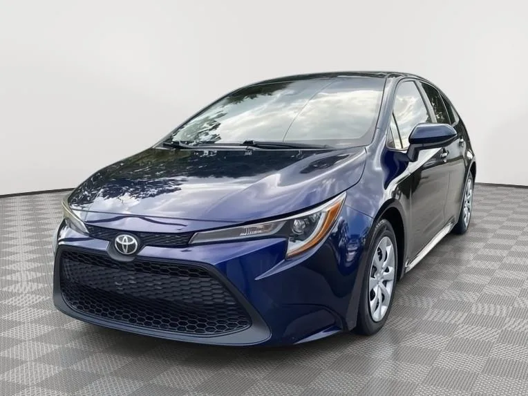 Blue 2020 Toyota Corolla LE for sale in North Charleston, SC